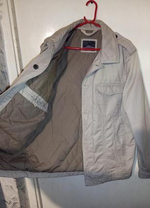 Чоловіча,коттон,куртка-вітровка в стилі мілітарі,з кишенями.grey connection4 фото