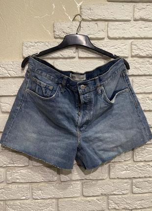 Джинсовые шорты zara