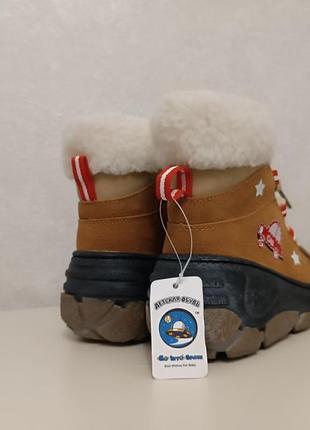 Новые ботинки детские утеплённые 25 размер2 фото