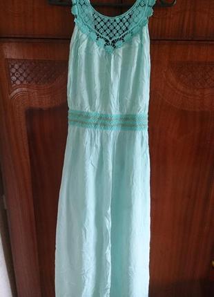 Плаття літнє у підлогу