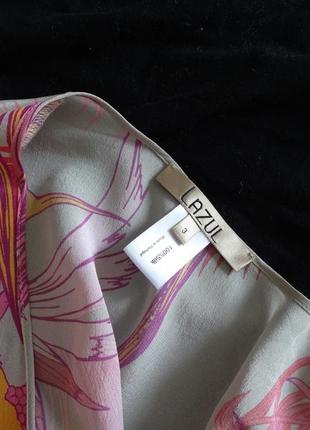 Халат натуральный шелк silk 100%. lazul.  португалия3 фото