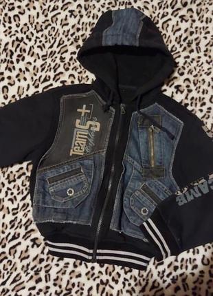 Джинсовая ветровка
