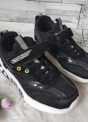 Кроссовки csck.s черные на девочку 2