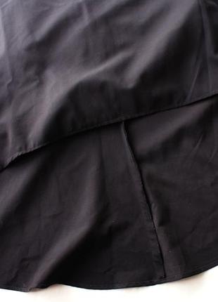 Брендова чорна вечірня коктельна сукня максі від js collection  люкс якість 🖤8 фото