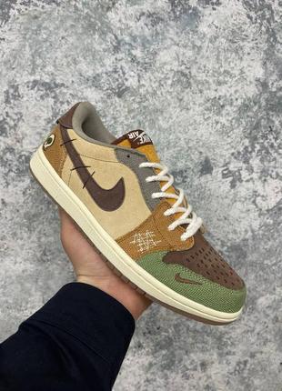 Жіночі кросівки jordan retro 1 low og zion люкс якість