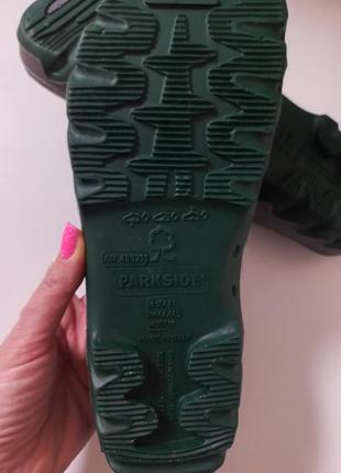 Садовые сабо parkside made in italy -прочная контурная подошва -гибкий и удобный