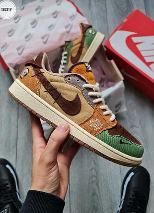 Жіночі кросівки jordan retro 1 low og zion люкс якість