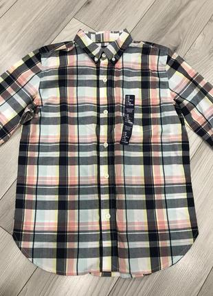 Рубашка для парня в клетку