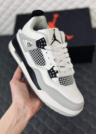 Кроссовки весенние nike jordan 4 retro кроссовки унисекс найк джордан ретро 4 кросовки джордан