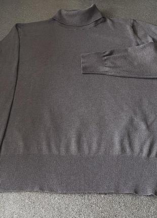 H&m базовая женская водолазка из визкозного трикотажа
