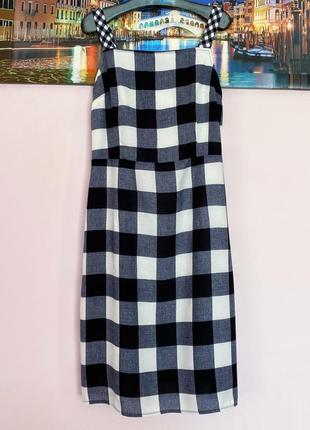 Платье в клетку