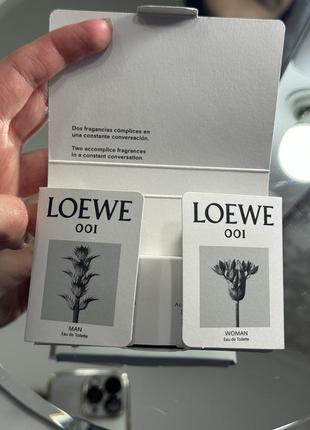 Loewe001 woman and туалетна вода для жінок та чоловіків 2x2 мл