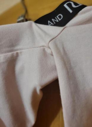 Стильний лонгслів стрейч вкорочений топ блузка трикотажна кофта xs s6 фото