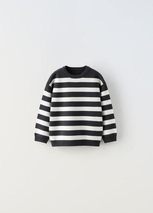 Светр/кофта в полоску/смужку на 9-12 місяців/рік зара/zara