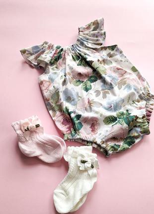 Боди с цветами