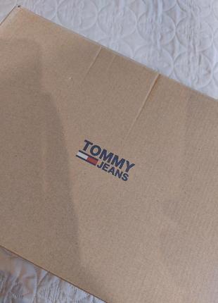Tommy hilfiger кожаные кеды3 фото