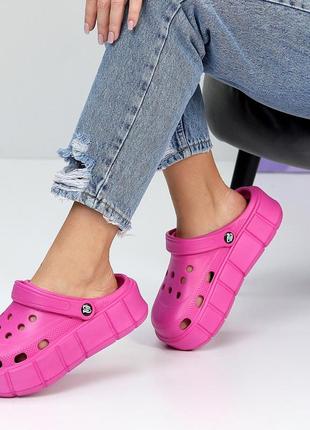 Невероятно удобные розовые кроксы crocs - выбери себе оттенок по душе 😻10 фото