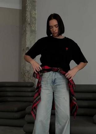 💔
oversize футболка з трендовою вишивкою 🔥