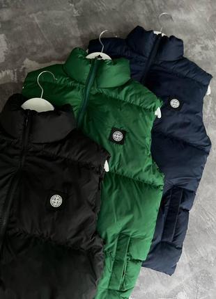 Жилетки stone island 🏝️3 фото