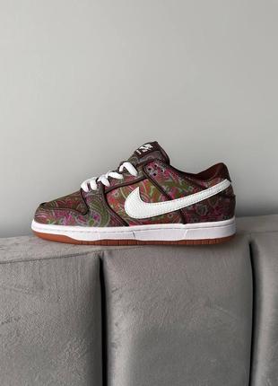 Sb dunk low "paisley brown"