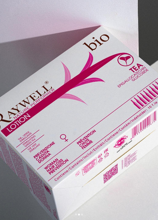 Ампули проти випадіння волосся raywell bio tea lotion 10 ампул по 10 мл (паковання)1 фото