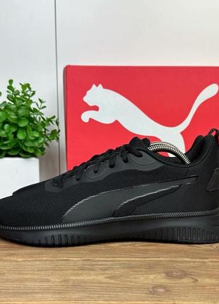 Мужские кроссовки puma flyer flex оригинал новые в коробке черные1 фото