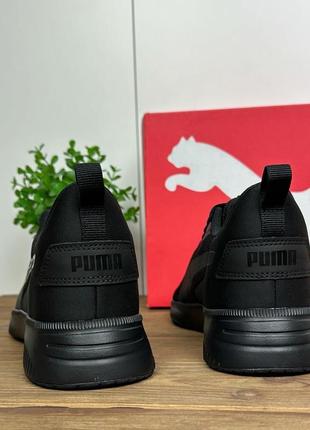 Мужские кроссовки puma flyer flex оригинал новые в коробке черные4 фото
