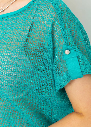 Кофта жіноча, колір смарагдовий, 244r0282