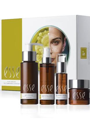Esse s2 oily/combination/normal skin set набор для жирной, комбинированной и нормальной кожи