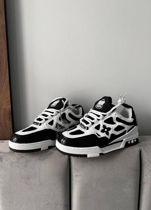 Lv skate sneaker black2 фото