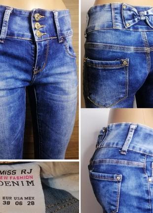Синие джинсы размер 38 denim женские новые2 фото