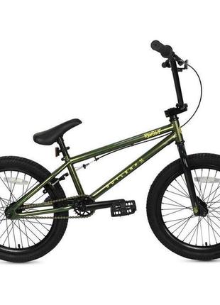 Велосипед bmx 20" outleap revolt 2021, khaki хаки, bmx 19"