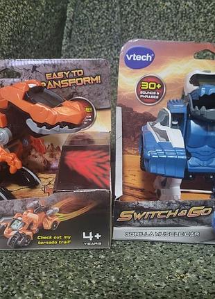 Трансформер мускул кар горилла т-рекс vtech switch и go gorilla muscle car 6