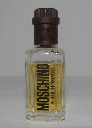 Миниатюра moschino moschino pour homme. оригинал. винтаж1 фото