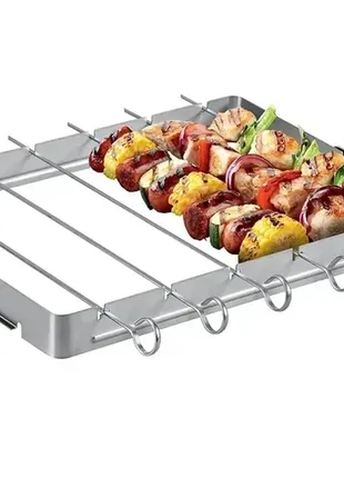 Набор для барбекю grill meister 35,5 х 25 х 3,2 см grill meister металик l5-10153