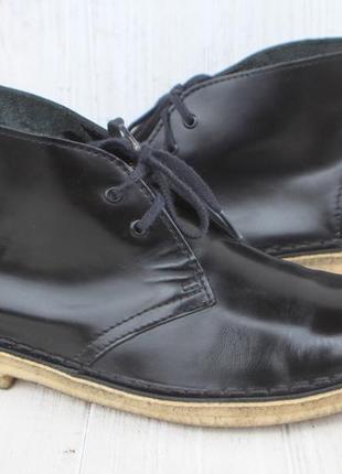 Черевики дезерти clarks шкіра англія 38,5р