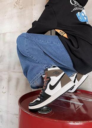 Женские кроссовки jordan 1 high люкс качество
