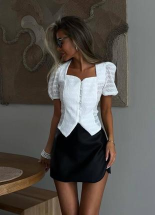 Стильная юбка шорты