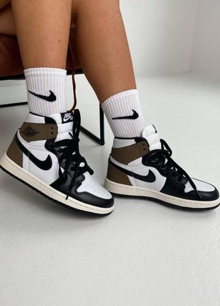 Жіночі кросівки jordan 1 high люкс якість