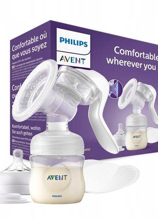 Молокоотсмлктитель philips avent ручной