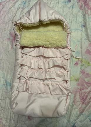 Конверт кокон спальний мішок ковдра для немовля