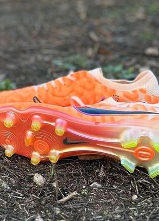 Футбольні бутси nike tiempo legend 9 fg / копочки найк тіемпо / футбольне взуття2 фото