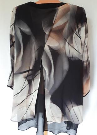 Шикарная блуза батал chesca (размер 20-22)4 фото