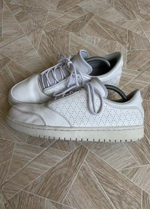 Мужские кроссовки nike jordan 1 flight 5 low white