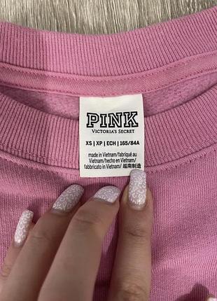 Світшот victoria's secret (pink) оригінальний