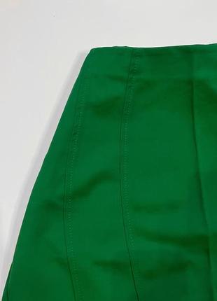 Изумрудная зеленая юбка h&amp;m2 фото