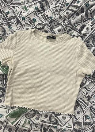 Футболка кроп топ