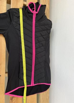 Спортивна куртка для дівчини куртка для спорту 134 140 куртка для бігу3 фото