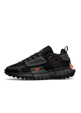 Чоловічі кросівки reebok zig kinetica edge black orange