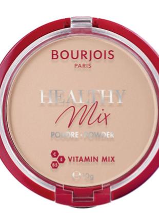 Пудра для лица bourjois paris healthy mix powder 04 - golden beige1 фото